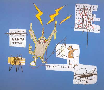 Jean-Michel Basquiat replica painting Bas56