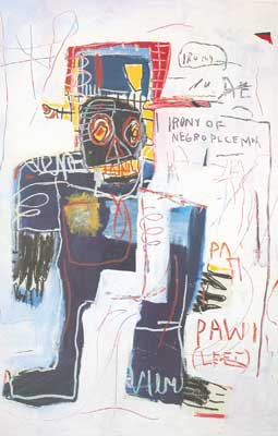 Jean-Michel Basquiat replica painting Bas58