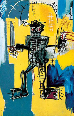Jean-Michel Basquiat replica painting Bas79