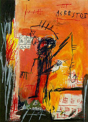 Jean-Michel Basquiat replica painting Bas93