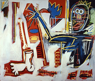 Jean-Michel Basquiat replica painting Bas94