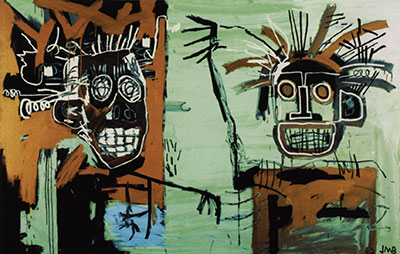 Jean-Michel Basquiat replica painting Bas99