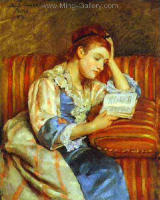 CAS0003 - Mary Cassatt Impressionist Painting