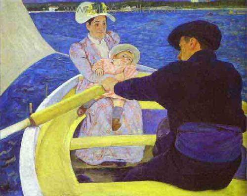 Mary Cassatt replica painting CAS0016