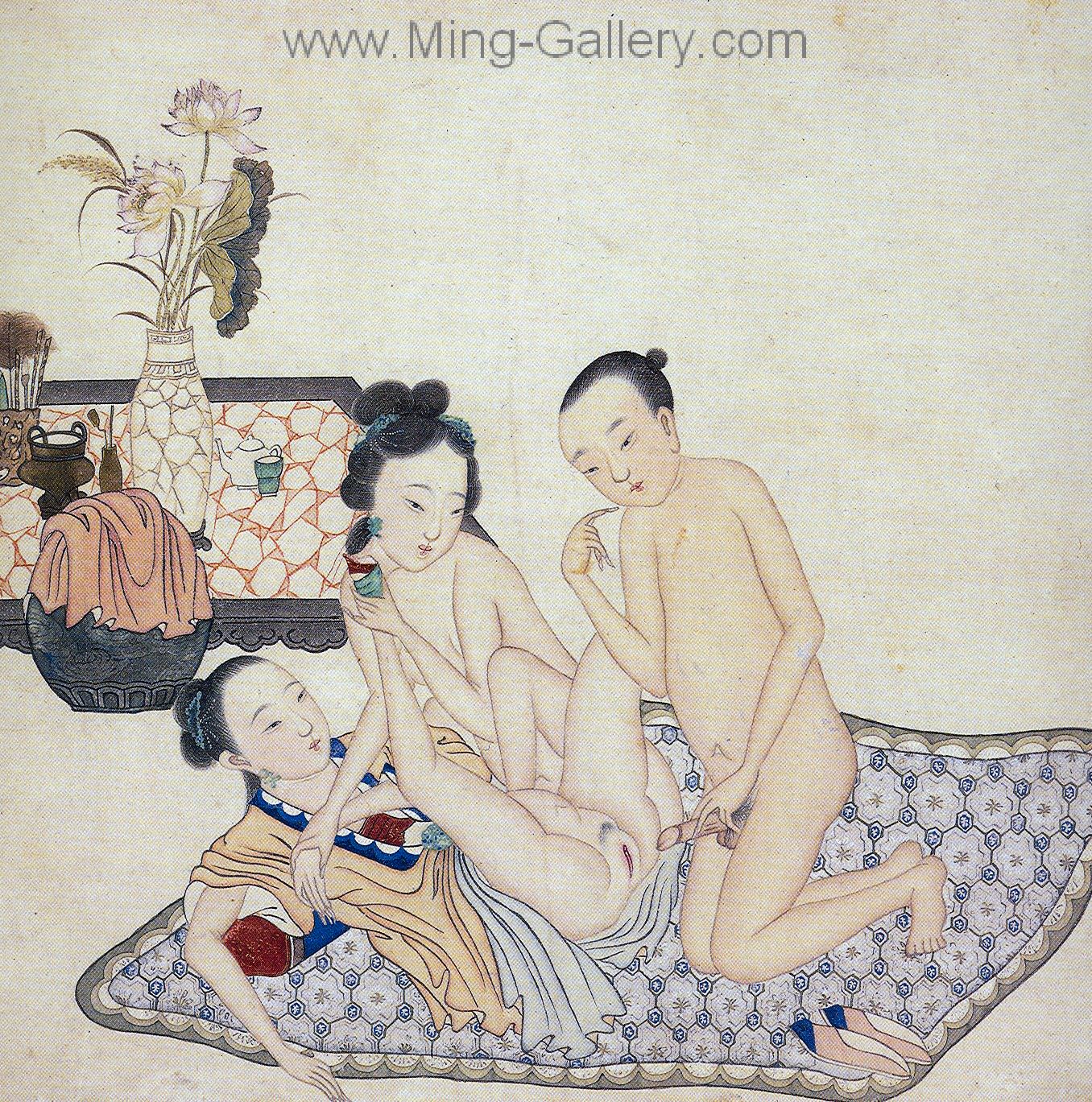 Chinese Erotic Art painting on canvas ERC0004