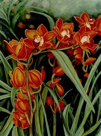 FLO0068 - Flower StillLife Oil Painting