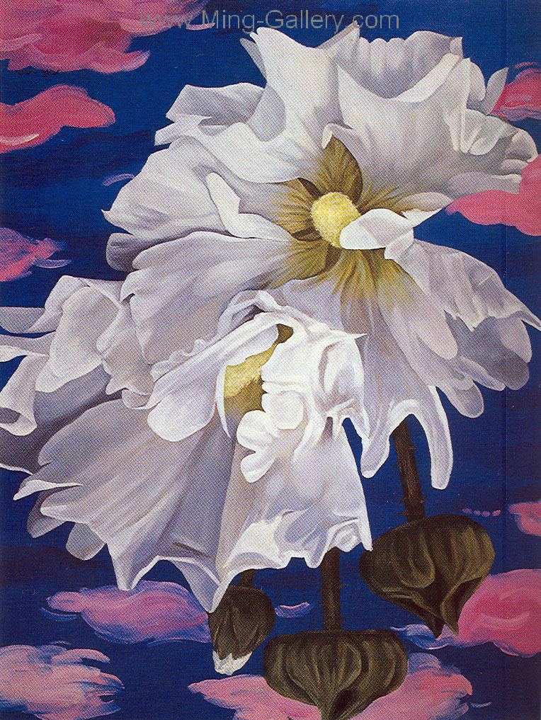 Flowers painting on canvas FLO0102