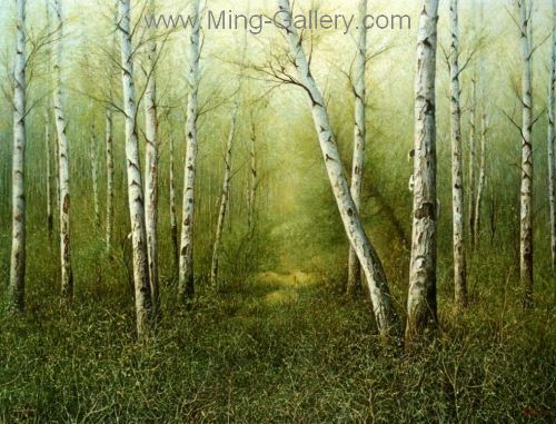 Forests painting on canvas FOR0015