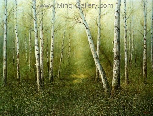 Forests painting on canvas FOR0015