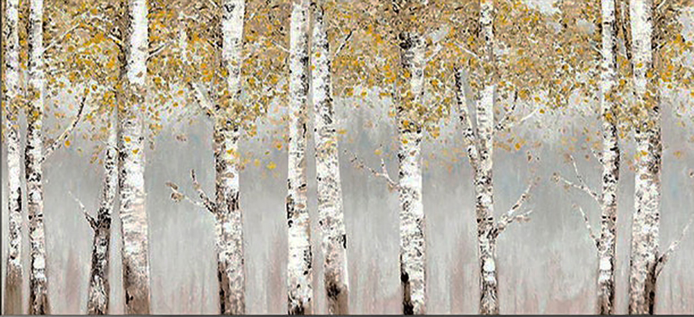 Forests painting on canvas FOR0056