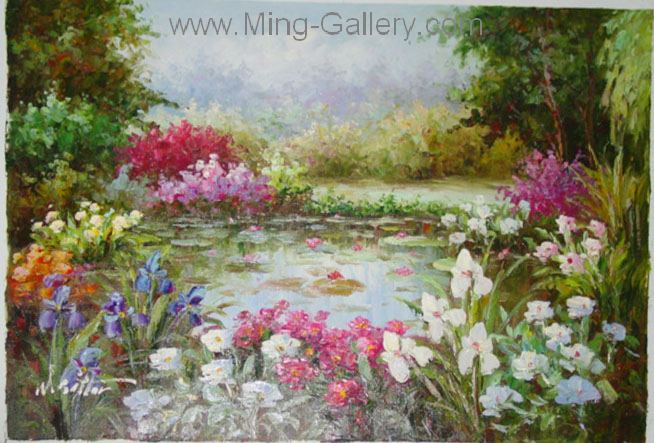 GAR0005 - Garden Painting for Sale
