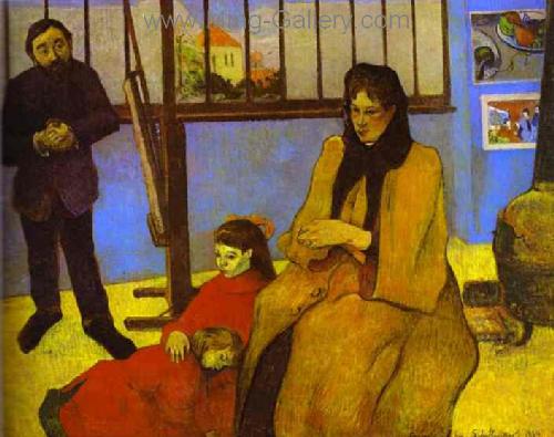 GAU0019 - Paul Gauguin Impressionist Painting