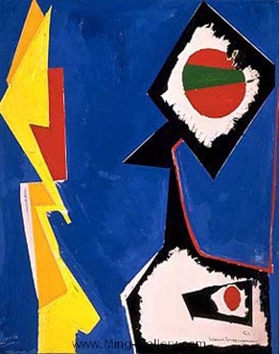 Hans Hofmann replica painting HOF0034