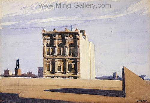 Edward Hopper replica painting HOP0008