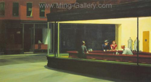 Edward Hopper replica painting HOP0028