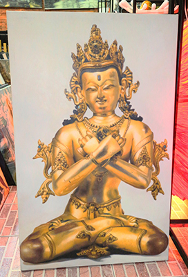 Paintings In Stock Buddha  painting on canvas INS0018