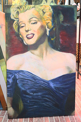 Paintings In Stock Marilyn Monroe  painting on canvas INS0021