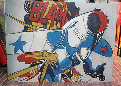 Paintings In Stock Blam  painting on canvas INS0039