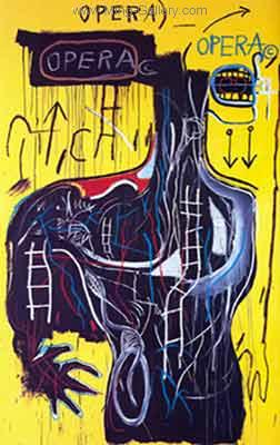 JMB0006 - JeanMichel Basquiat Reproduction Art Oil Painting