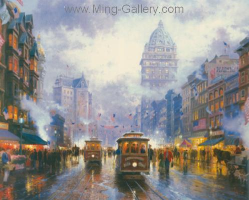 Thomas Kinkade replica painting KIN0010