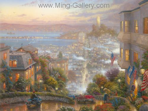 Thomas Kinkade replica painting KIN0012