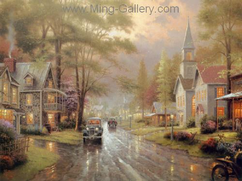 Thomas Kinkade replica painting KIN0014