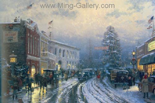 Thomas Kinkade replica painting KIN0017