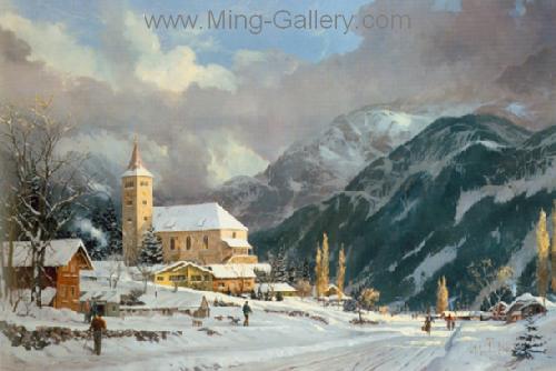 Thomas Kinkade replica painting KIN0018