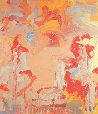 Willem De Kooning replica painting Koo33