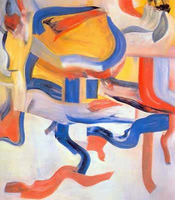 Willem De Kooning replica painting Koo37