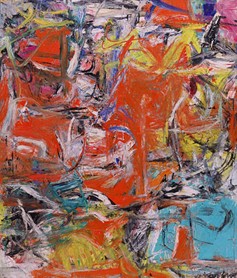 Willem De Kooning replica painting Koo47