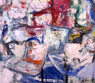 Willem De Kooning replica painting Koo48