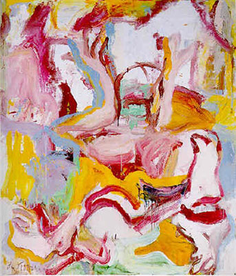 Willem De Kooning replica painting Koo51