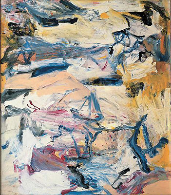 Willem De Kooning replica painting Koo52