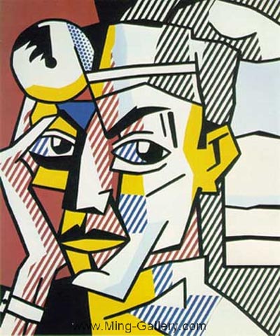 Roy Lichtenstein replica painting LEI0009