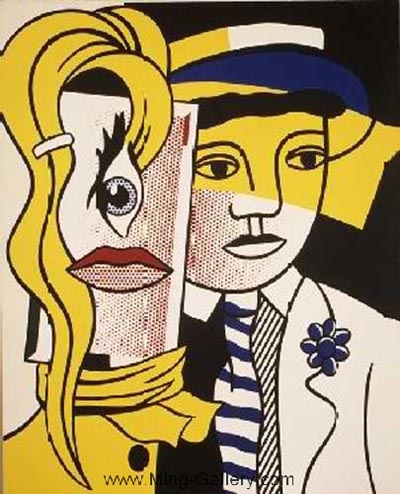 Roy Lichtenstein replica painting LEI0022