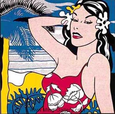 Roy Lichtenstein replica painting LEI0023