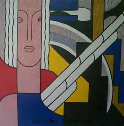 Roy Lichtenstein replica painting LEI0049