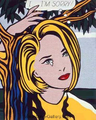 Roy Lichtenstein replica painting LEI0051