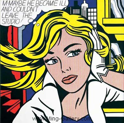 Roy Lichtenstein replica painting LEI0063