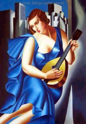 Tamara de Lempicka replica painting LEM0001