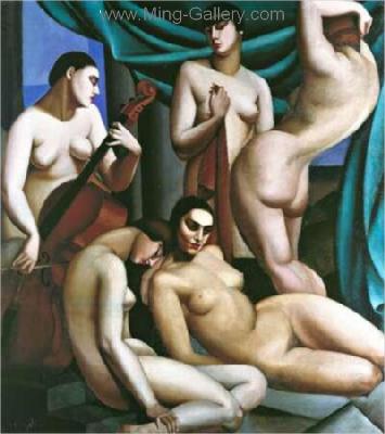 Tamara de Lempicka replica painting LEM0013