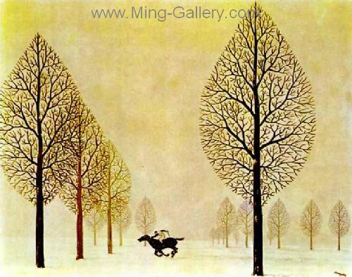 Rene Magritte replica painting MAG0026