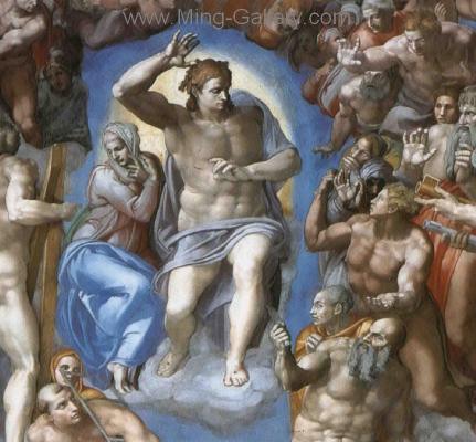 Michelangelo replica painting MIC0004