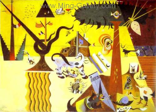 Joan Miro replica painting MIR0040
