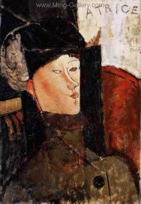 Amedeo Modigliani replica painting MOD0018