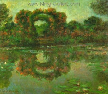 MON0013 - Monet Impressionist Art Painting