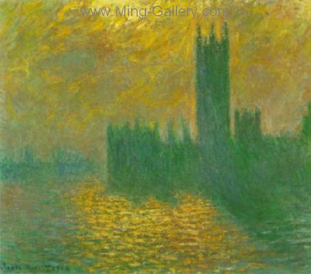 MON0032 - Monet Impressionist Art Painting