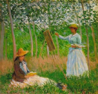 MON0042 - Monet Impressionist Art Painting