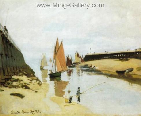 MON0115 - Monet Impressionist Art Painting